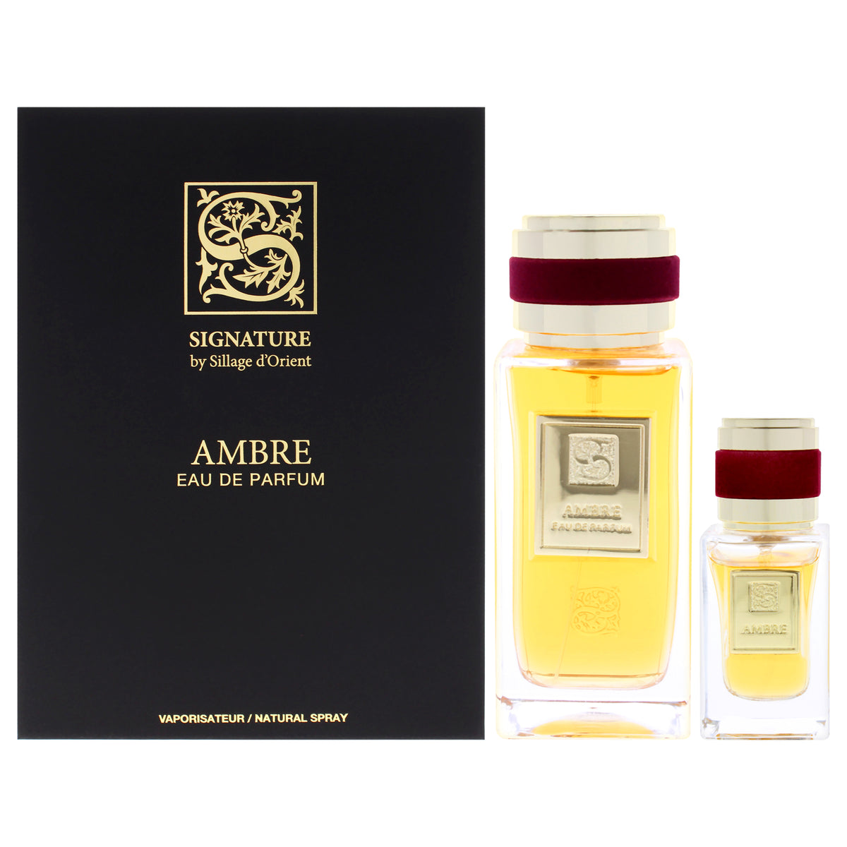 Sillage dOrient Amber for Men's Personal Fragrance Sets 3.4 FL OZ | 100 ML