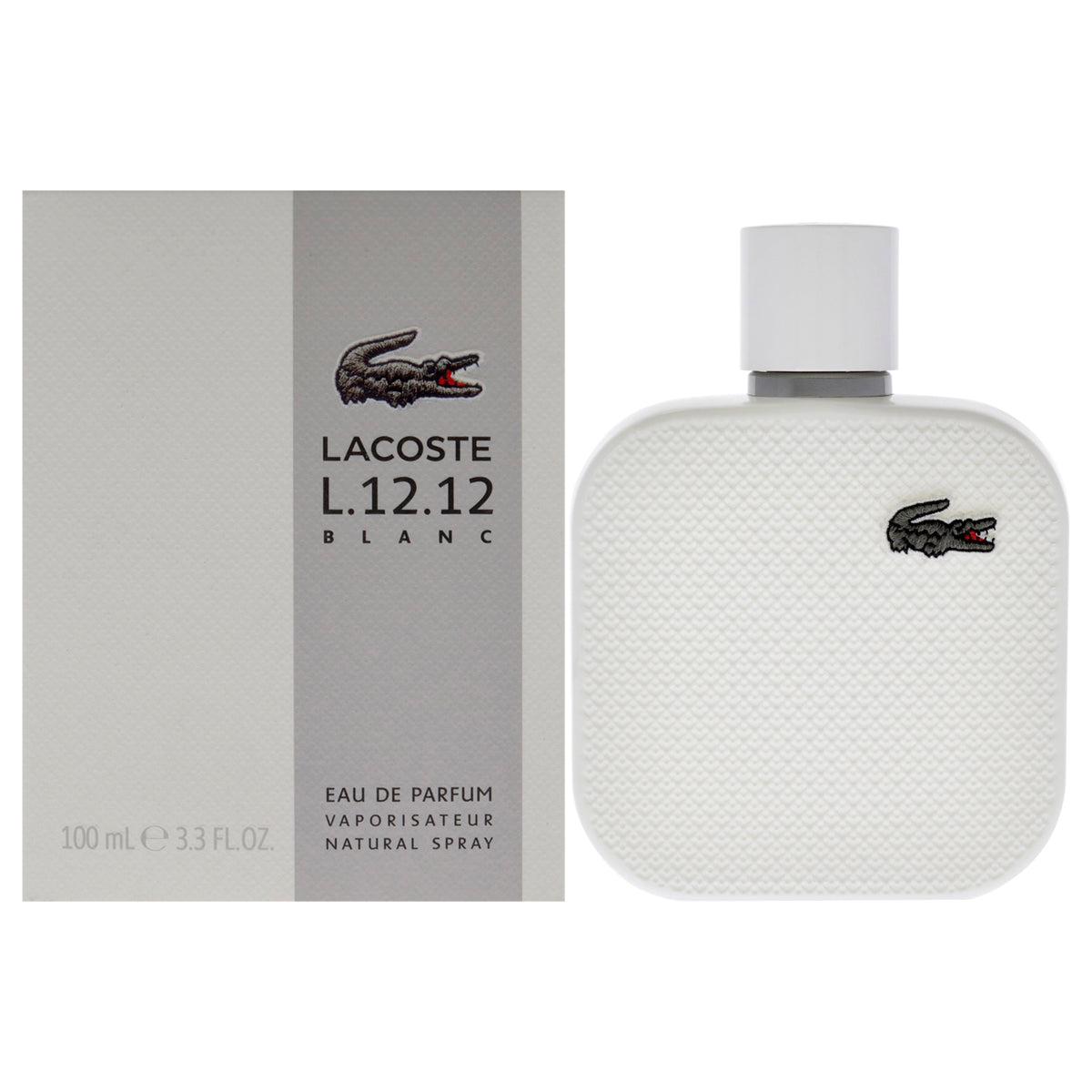 Lacoste Eau De L.12.12 Blanc Men's Eau de Parfum 3.3 FL OZ | 100 ML