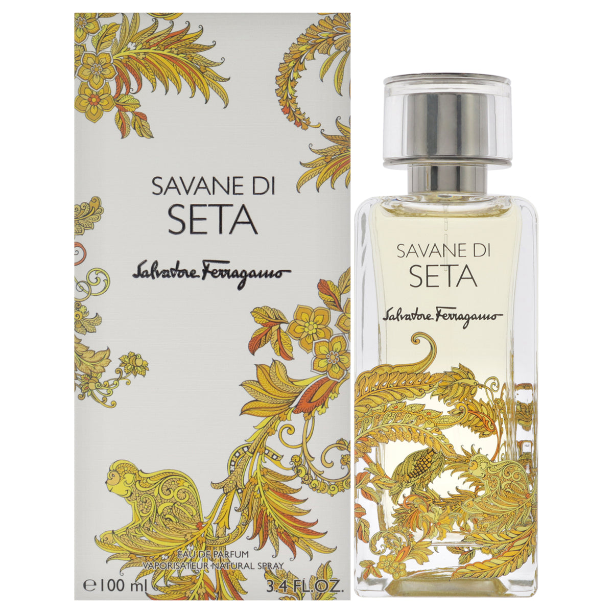 Salvatore Ferragamo Savane Di Seta Unisex Eau de Parfum 3.4 FL OZ | 100 ML