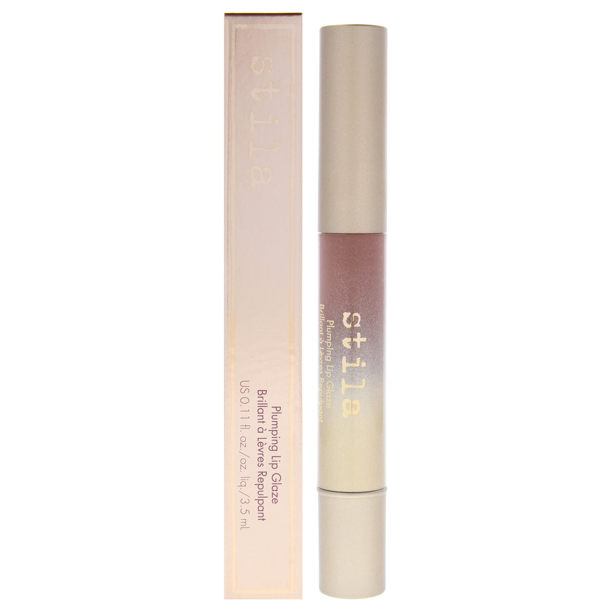 Stila Plumping Lip Glaze Brown Sugar Women's Lip Glosses 0.11 FL OZ | 3.2 ML