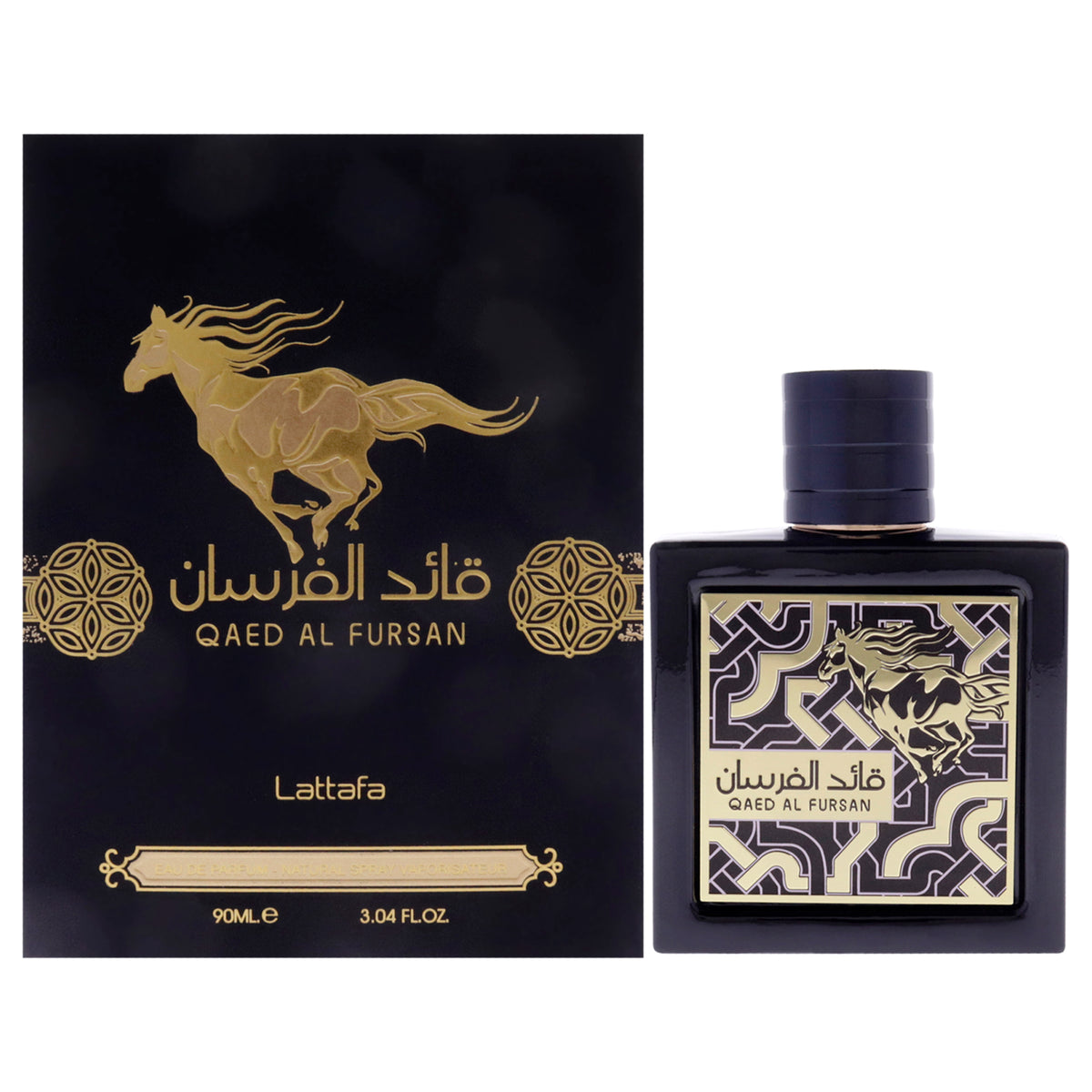 Lattafa Qaed Al Fursan Men's Eau de Parfum 3.04 FL OZ | 90 ML