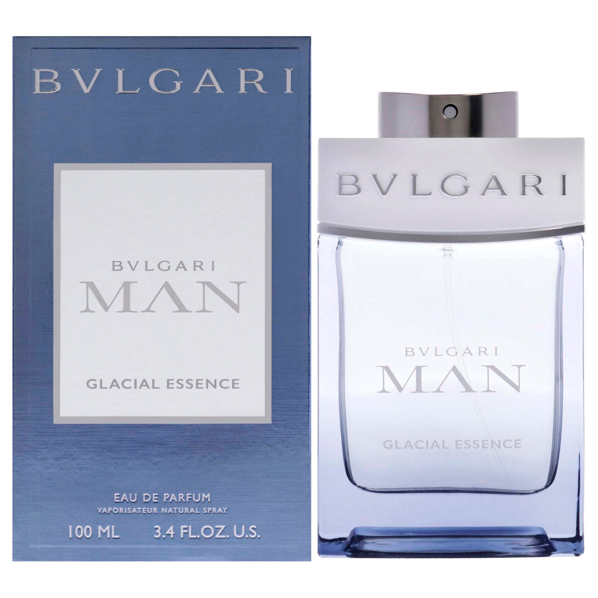 Bvlgari Man Glacial Essence for Men's Eau de Parfum 3.4 FL OZ | 100 ML