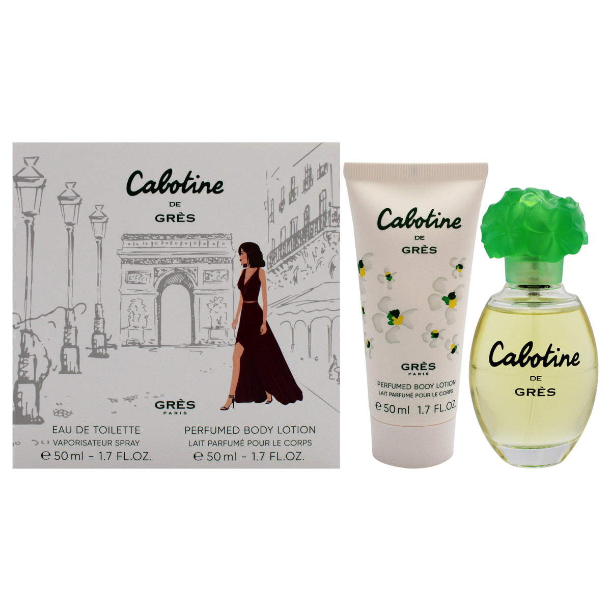 Parfums Gres Cabotine Women's Personal Fragrance Sets 1.7 FL OZ | 50 ML