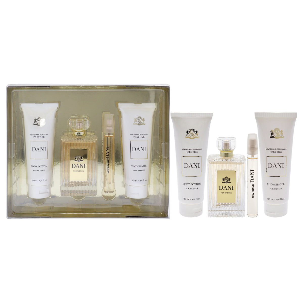 New Brand Prestige Dani Women's Personal Fragrance Sets
