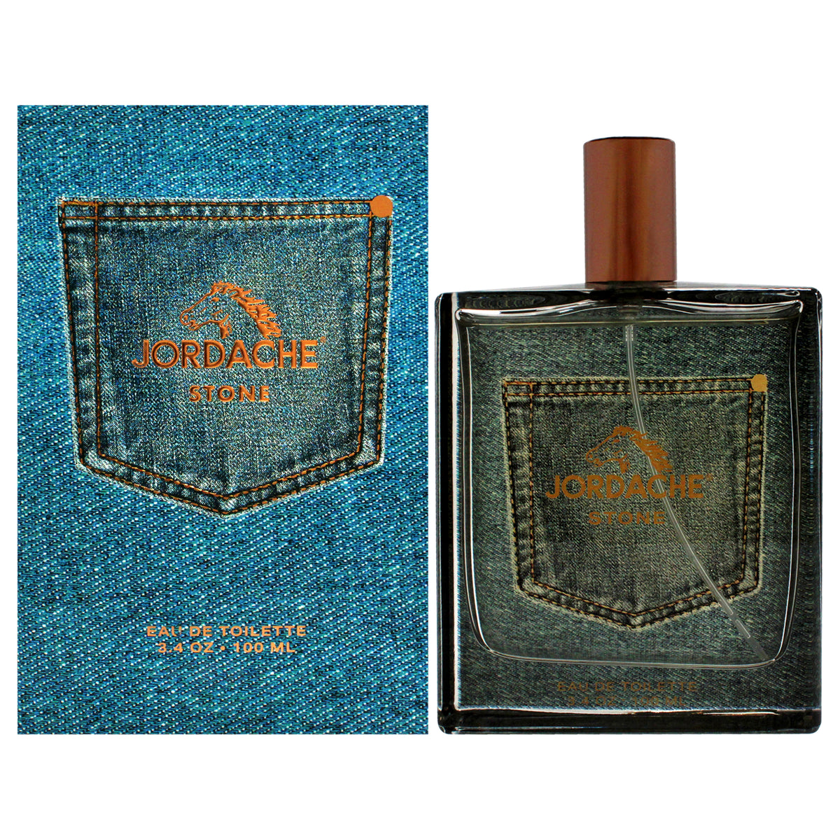 Jordache Stone for Men's Eau De Toilette 3.4 FL OZ | 100 ML