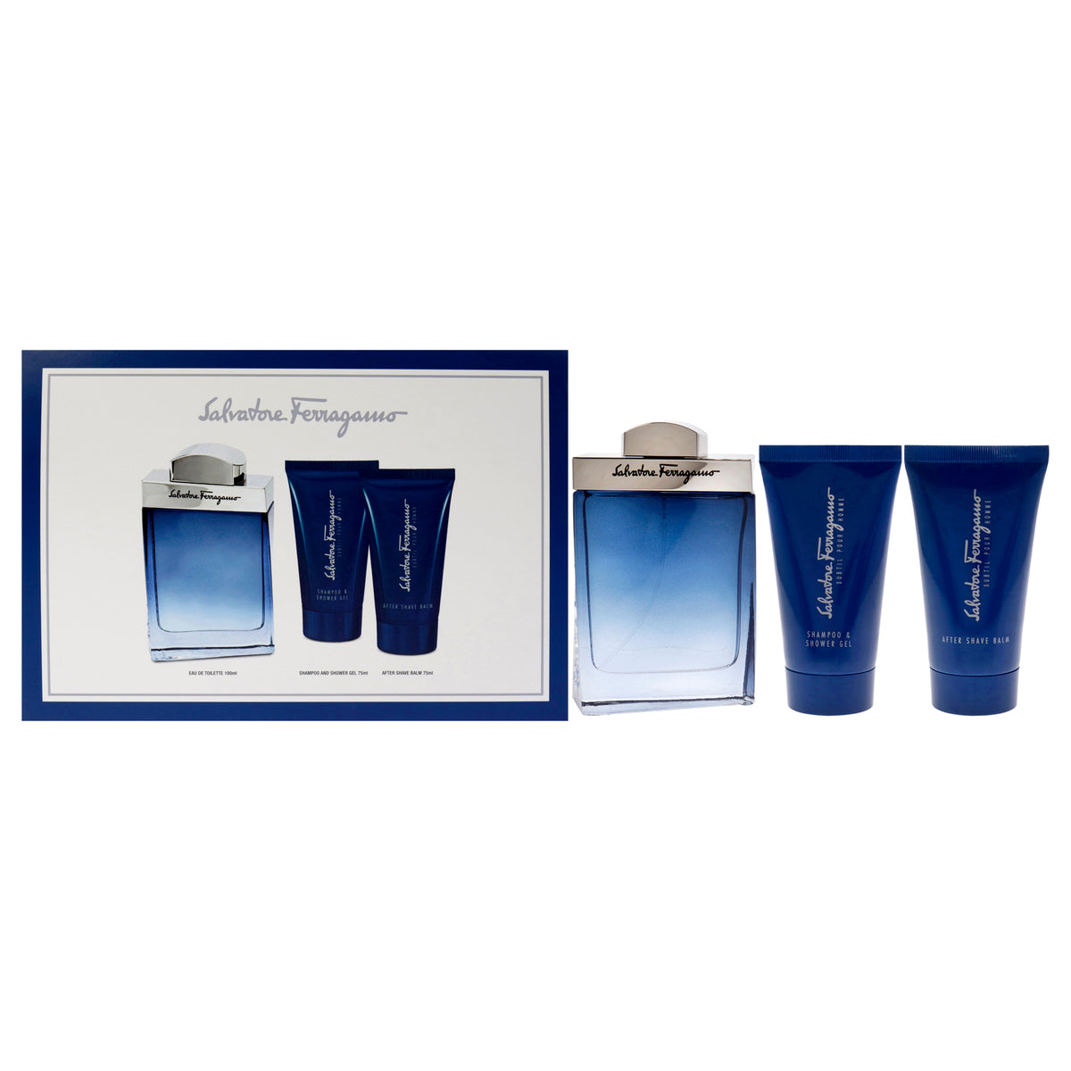 Salvatore Ferragamo Subtil Men's Personal Fragrance Sets 3.4 FL OZ | 100 ML