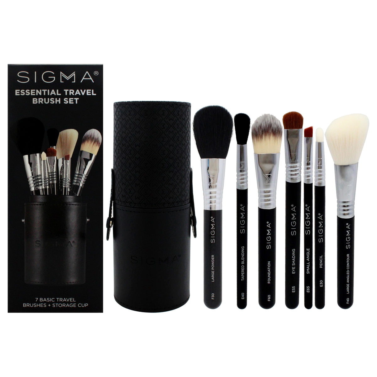 SIGMA Essential Travel Brush Set Women's Brush Sets