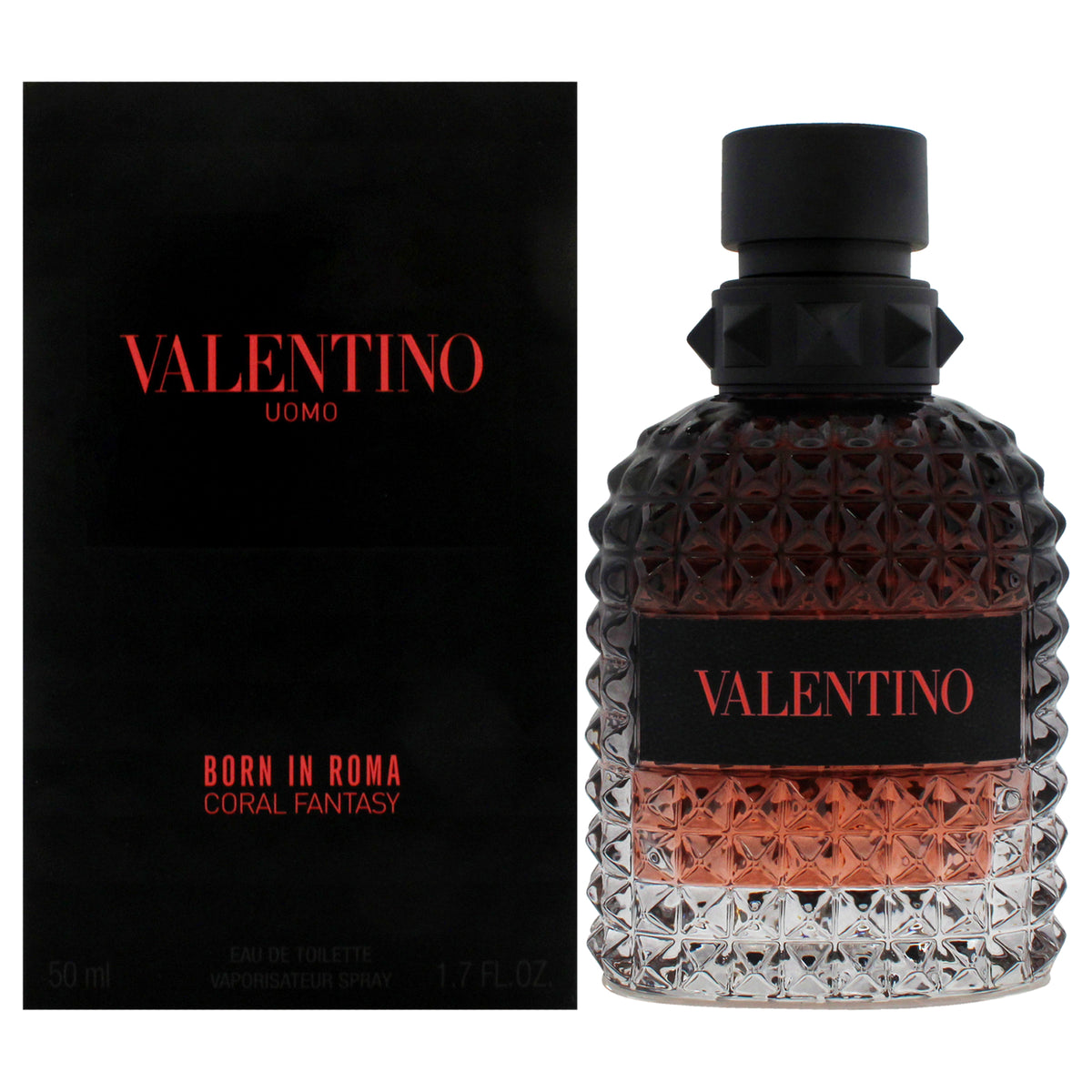 Valentino Uomo Born In Roma Coral Fantasy for Men's Eau de Toilette 1.7 FL OZ | 50 ML