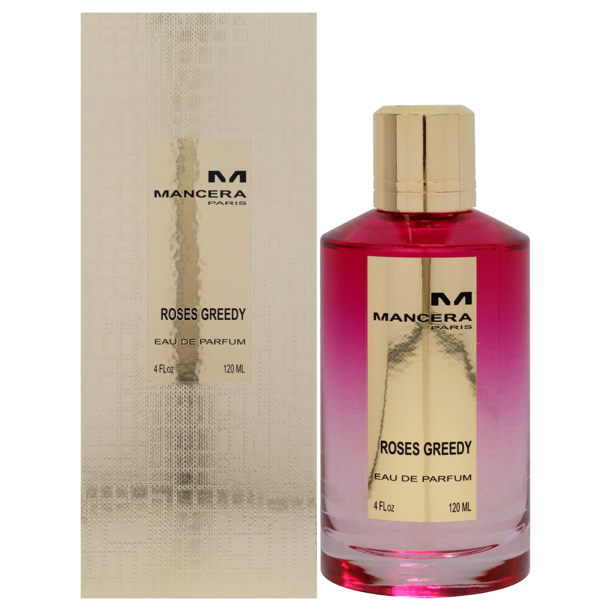 Mancera Roses Greedy Unisex Eau de Parfum 4 FL OZ | 118 ML