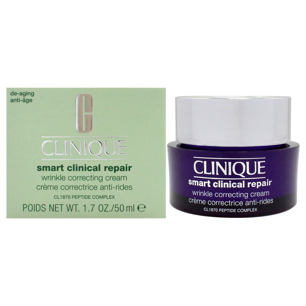 Clinique Smart Clinical Repair Wrinkle Correcting Cream Unisex Wrinkle Care 1.7 FL OZ | 50 ML