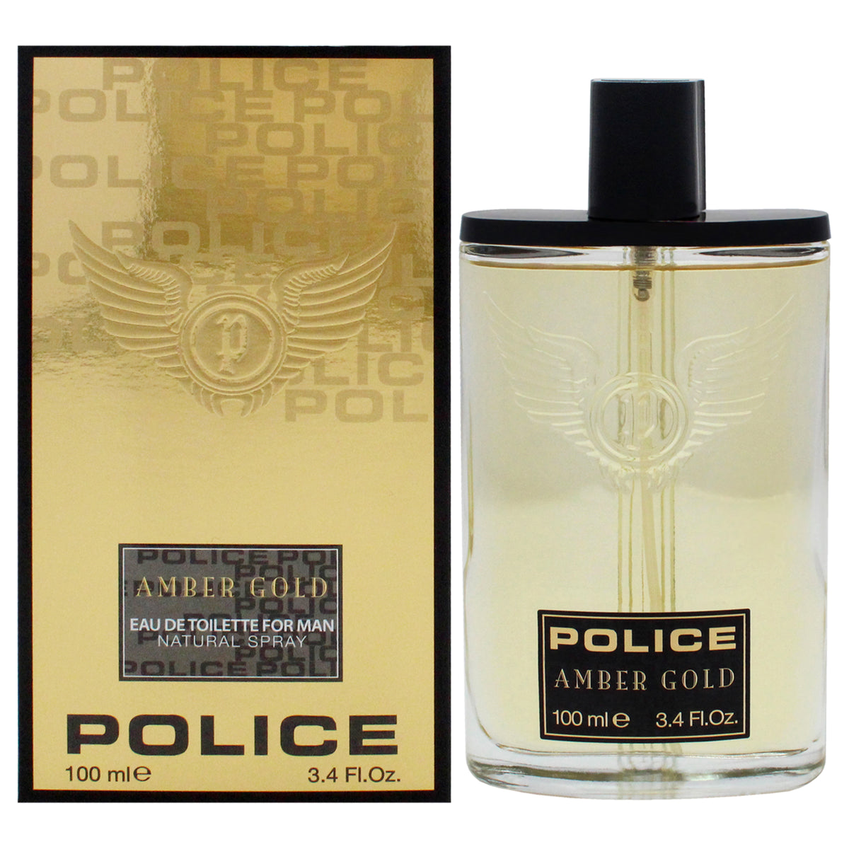 Police Amber Gold Men's Eau de Toilette 3.4 FL OZ | 100 ML