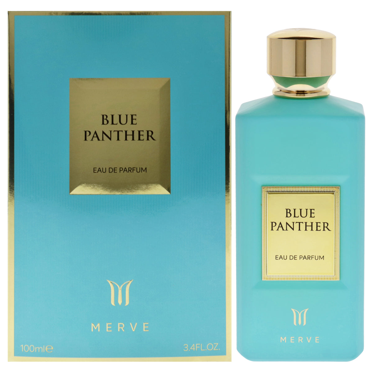 Merve Blue Panther Men's Eau de Parfum 3.4 FL OZ | 100 ML