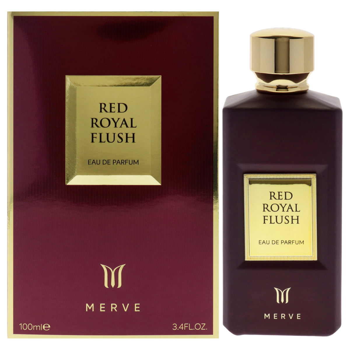 Merve Red Royal Flush Unisex Eau de Parfum 3.4 FL OZ | 100 ML