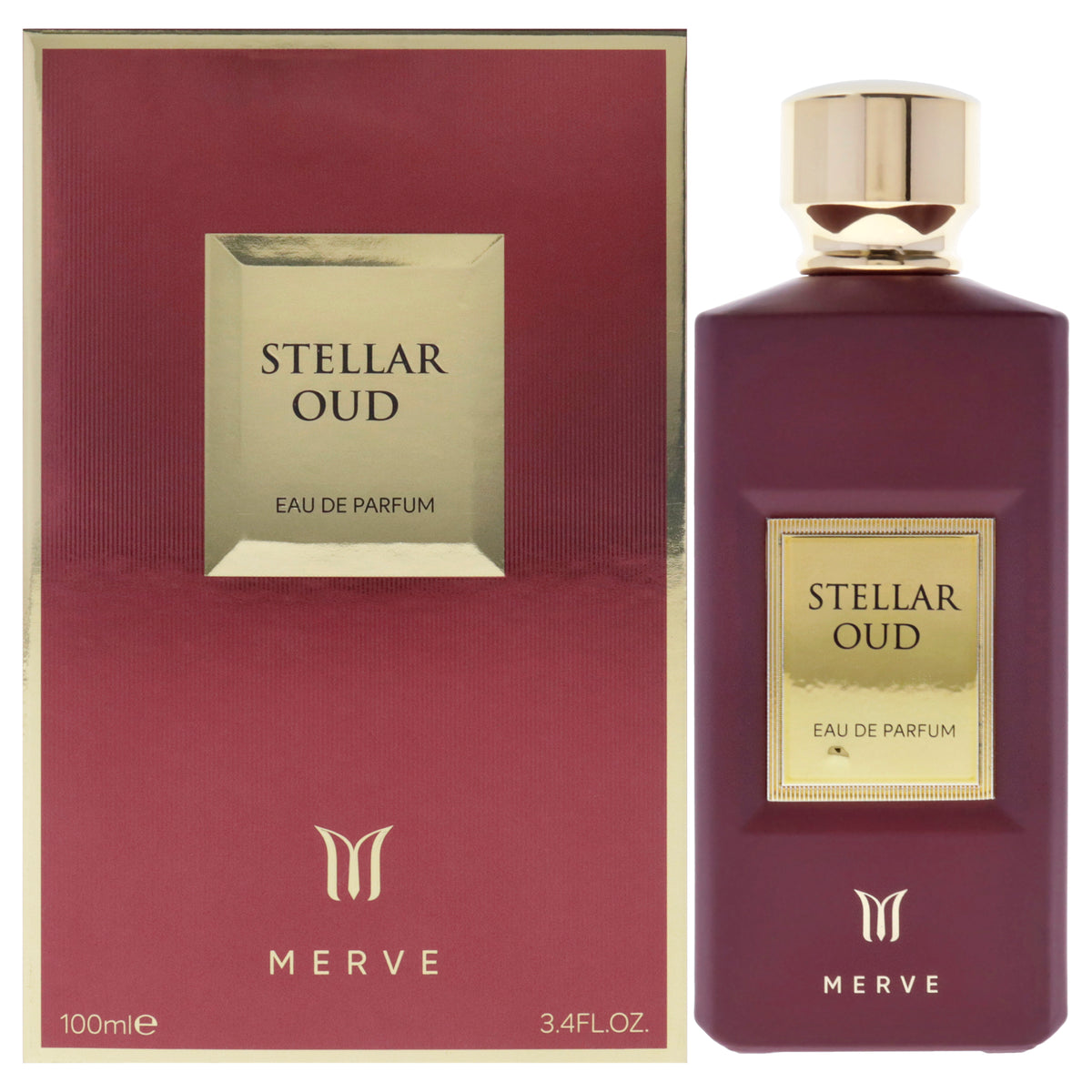 Merve Stellar Oud Men's Eau de Parfum 3.4 FL OZ | 100 ML