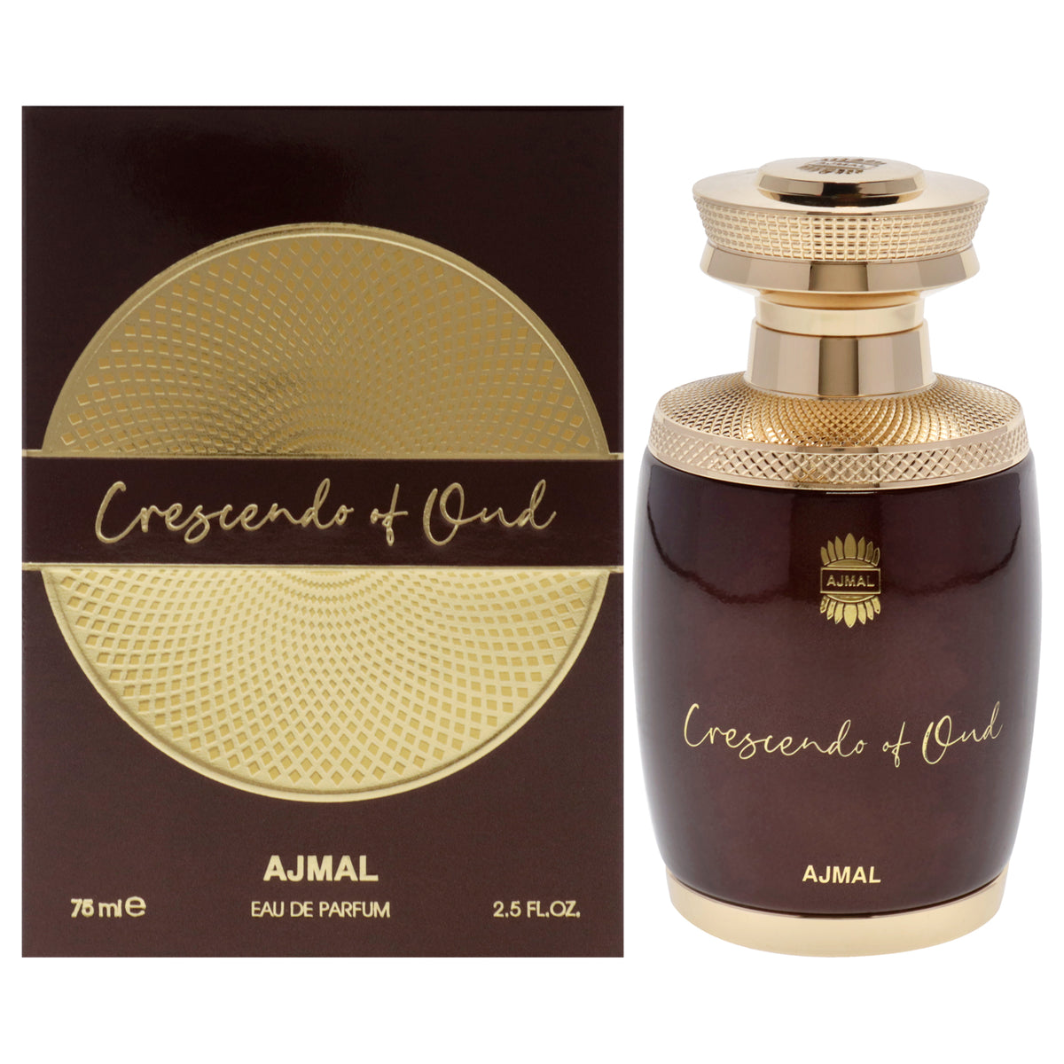 Ajmal Crescendo Of Oud Unisex Eau de Parfum 2.5 OZ | 75 G