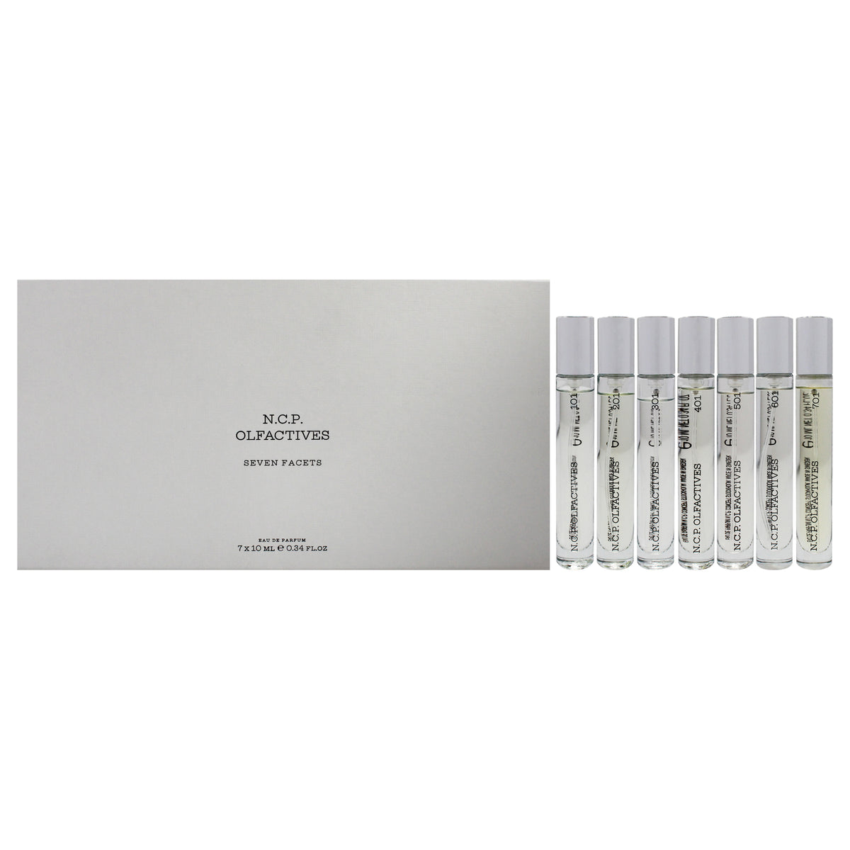 NCP Seven Facets Unisex Personal Fragrance Sets 0.34 FL OZ | 10 ML