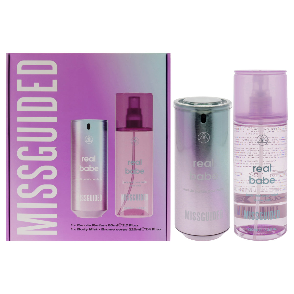 Missguided Real Babe Women's Personal Fragrance Sets 2.7 FL OZ | 80 ML