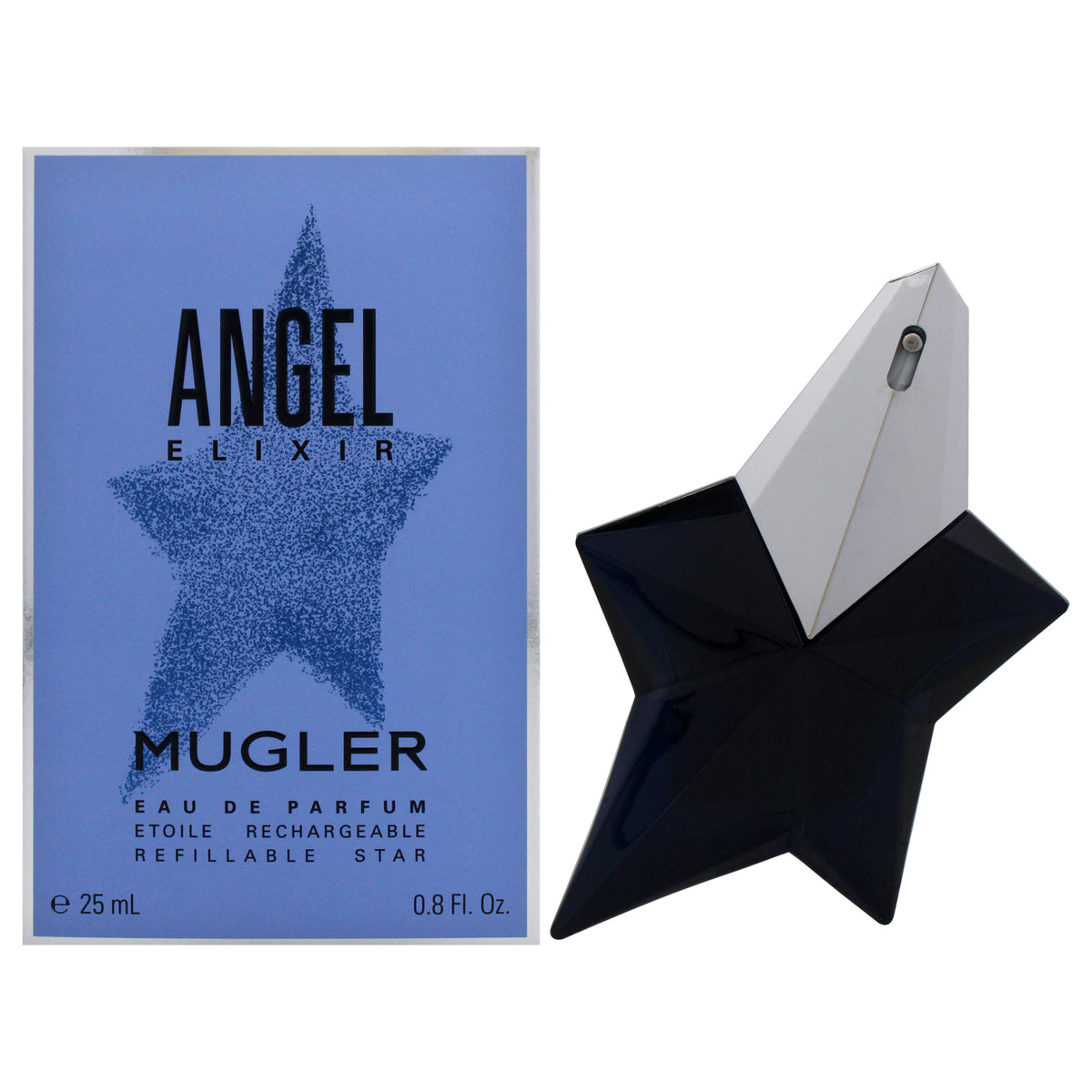 Thierry Mugler Angel Elixir Women's Eau De Parfum (Refillable) 0.8 FL OZ | 24 ML