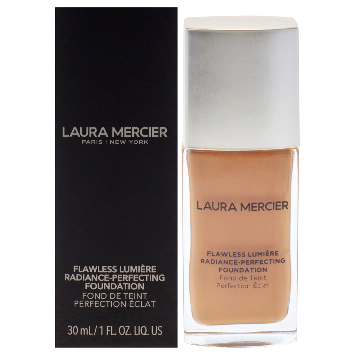Laura Mercier Flawless Lumiere Radiance-Perfecting Foundation 5W1 Amber Women's Foundation 1 FL OZ | 30 ML