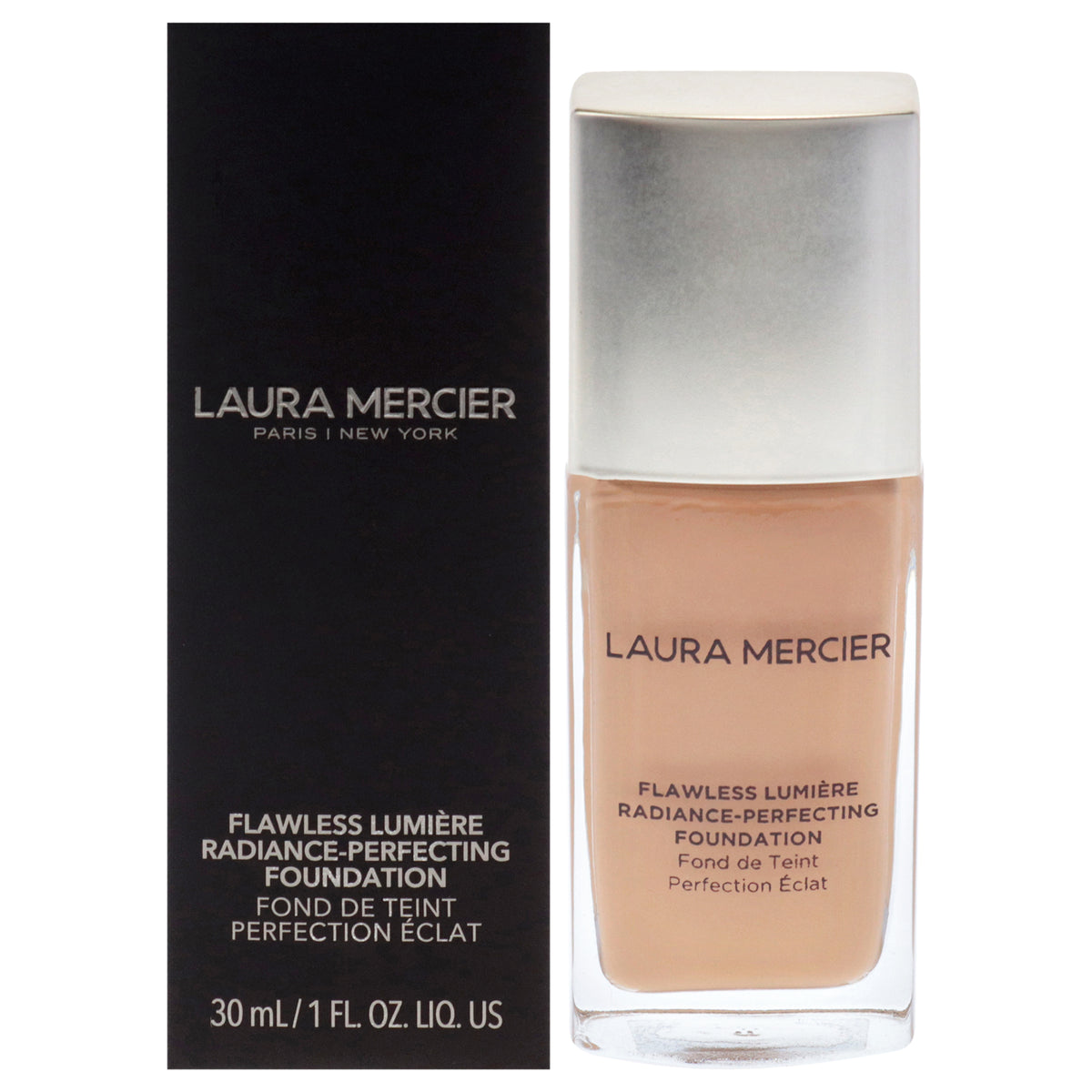 Laura Mercier Flawless Lumiere Radiance-Perfecting Foundation 3W1 Dusk Women's Foundation 1 FL OZ | 30 ML