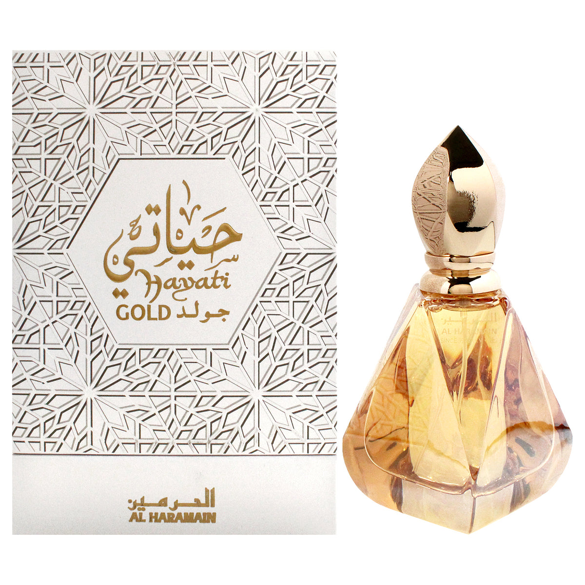 Al Haramain Hayati Gold Unisex Eau de Parfum 3.33 FL OZ | 100 ML
