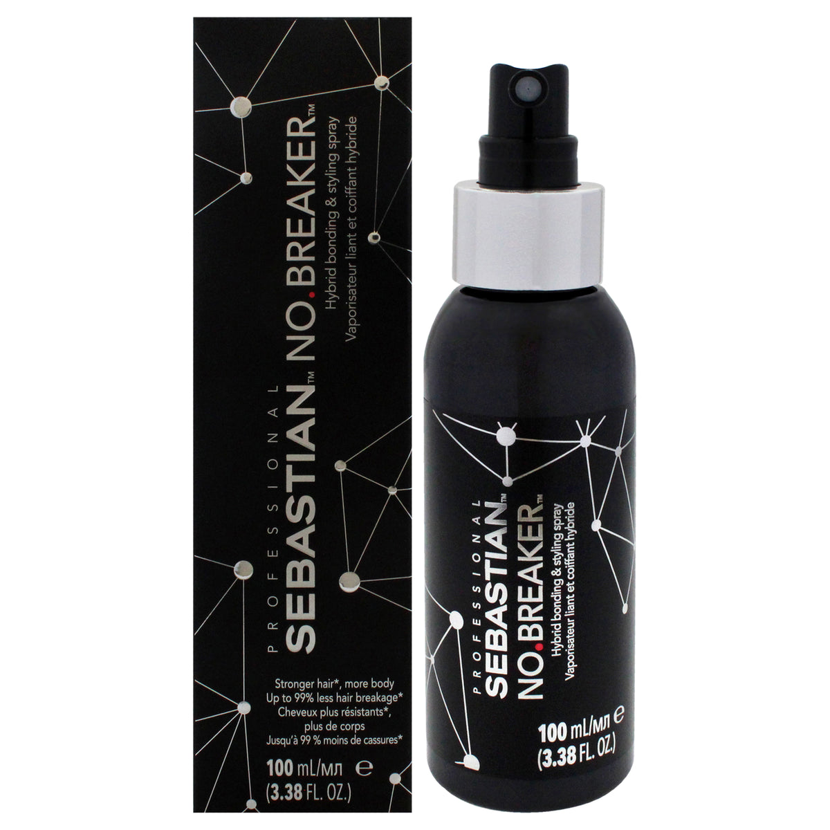 Sebastian No Breaker Leave-In Bonding Spray Unisex Hair Sprays 3.3 FL OZ | 100 ML