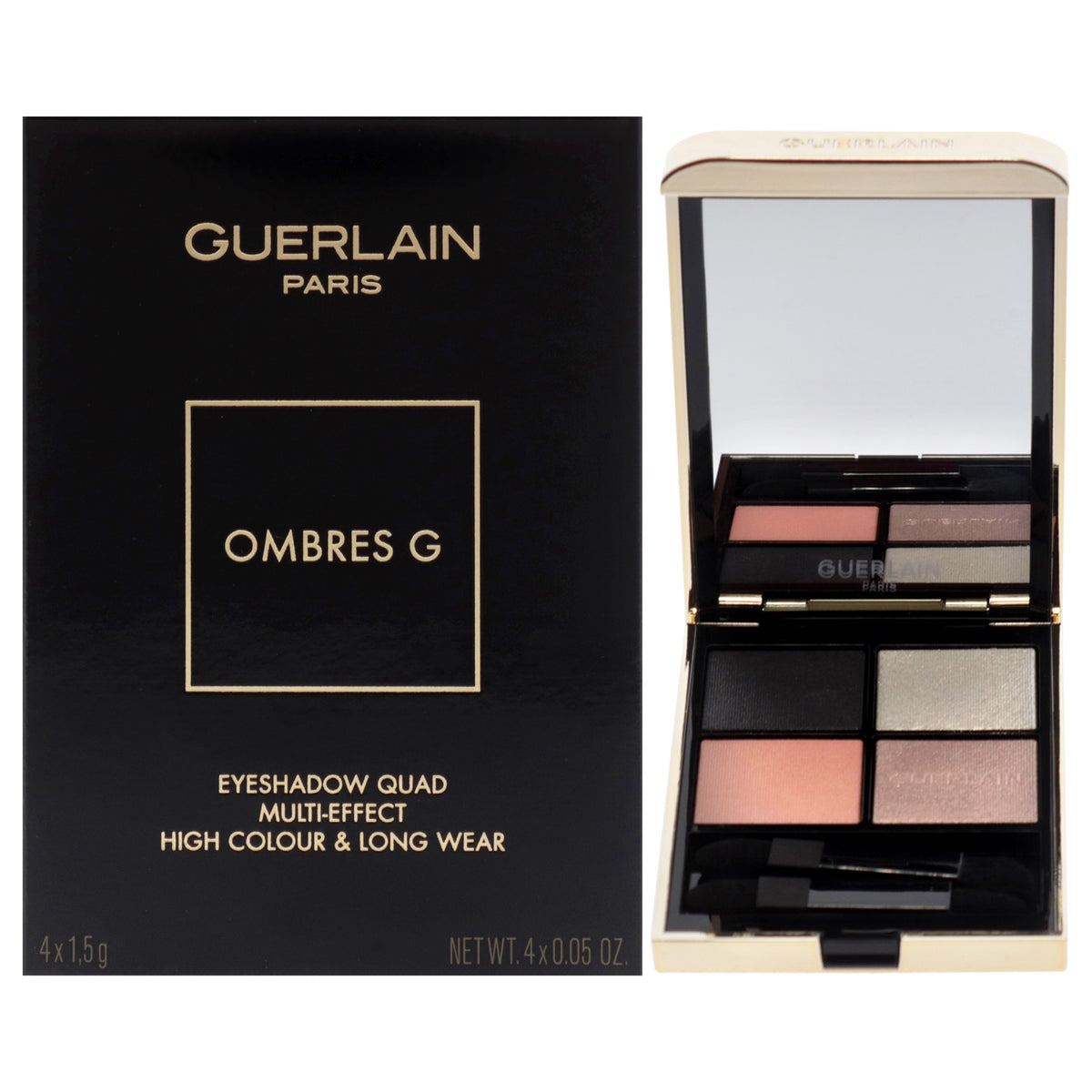 Guerlain Ombres G Eyeshadow Quad - 011 Imperial Moon Women's Eye Palettes & Kits 0.2 OZ | 6 G