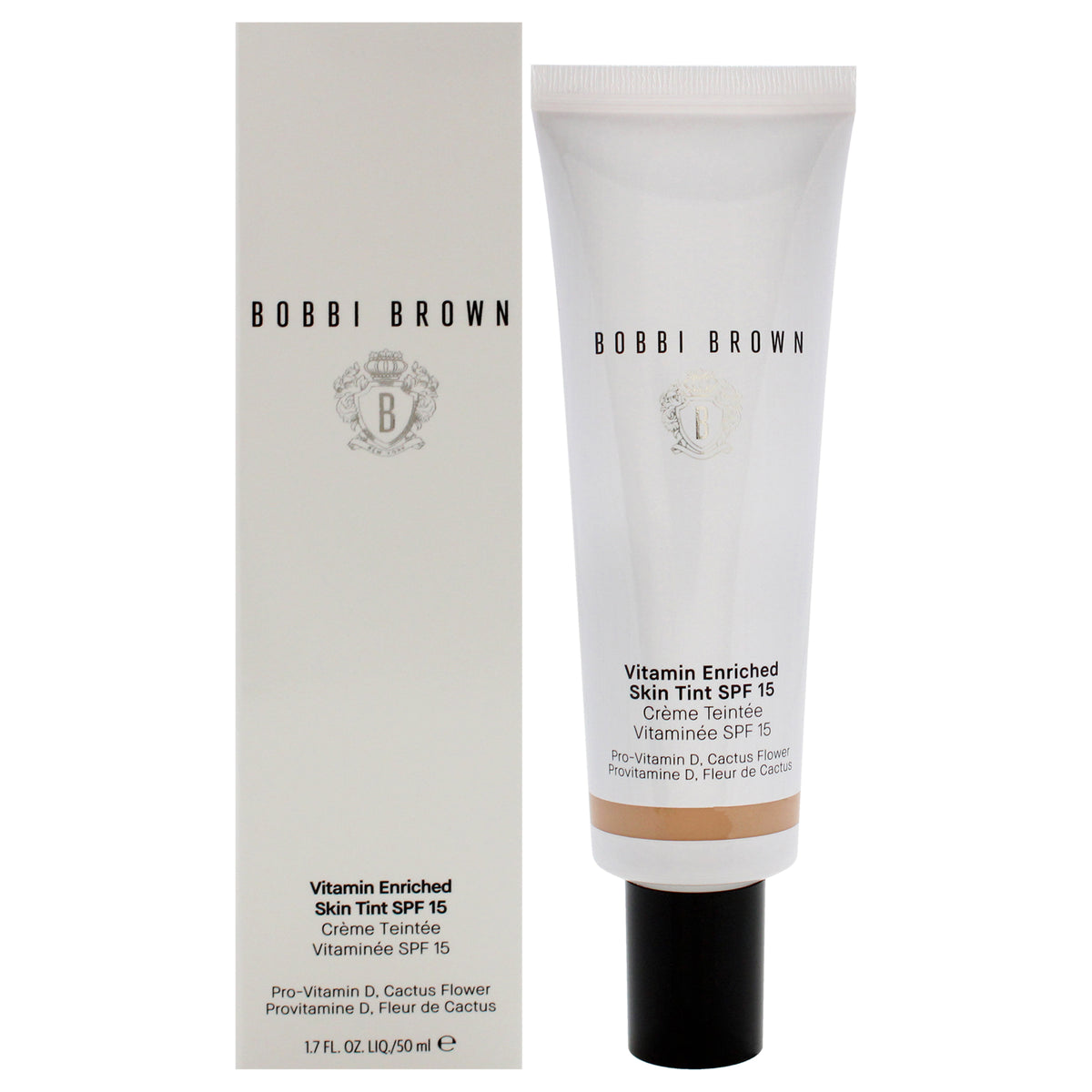 Bobbi Brown Vitamin Enriched Skin Tint SPF 15 2 Medium Neutral Women's Tinted Moisturizers 1.7 OZ | 50 ML