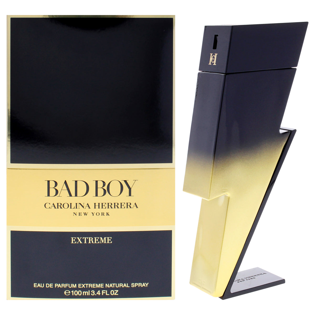 Carolina Herrera Bad Boy Extreme Men's Eau de Parfum 3.4 FL OZ | 100 ML