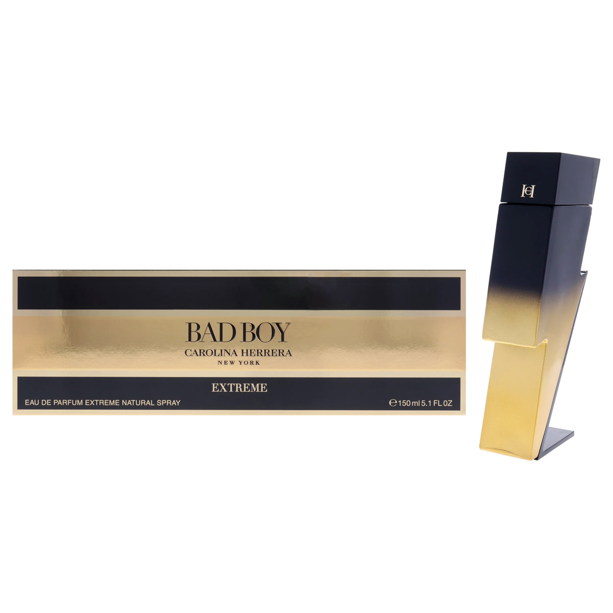 Carolina Herrera Bad Boy Extreme Men's Eau De Parfum 5.1 FL OZ | 150 ML