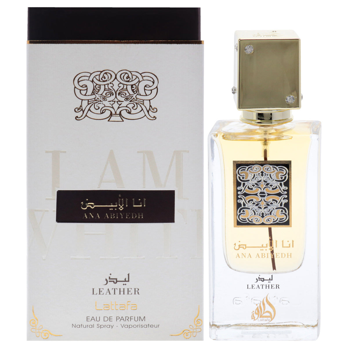 Lattafa Ana Abiyedh - Leather Unisex Eau de Parfum 2.04 FL OZ | 60 ML