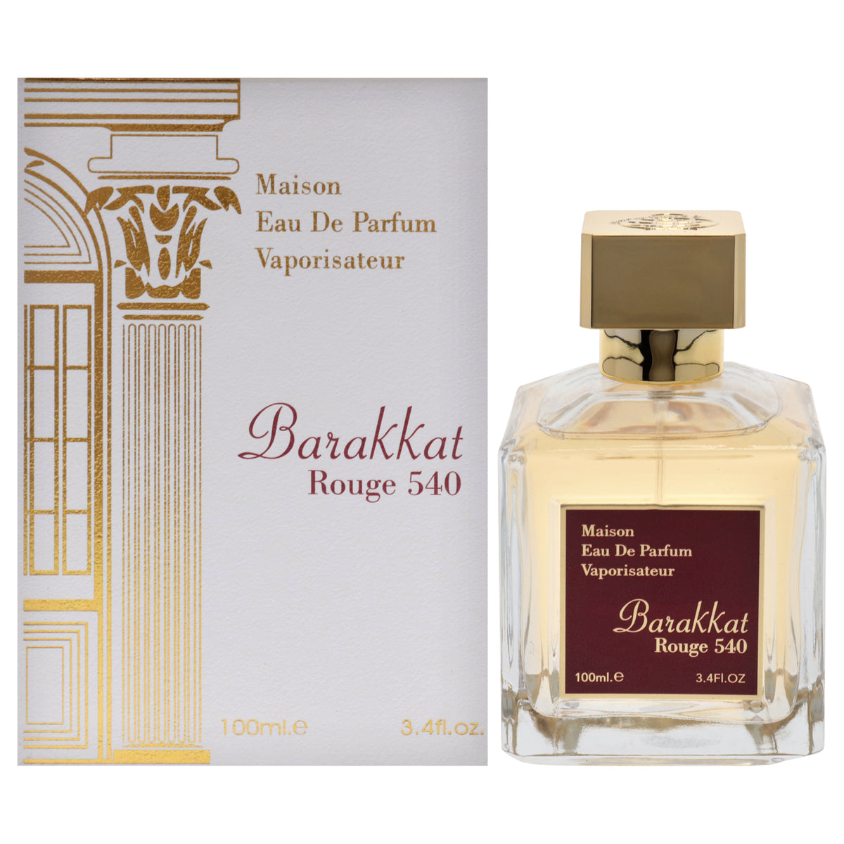 Maison Alhambra Barakkat Rouge 540 Women's Eau de Parfum 3.4 FL OZ | 100 ML