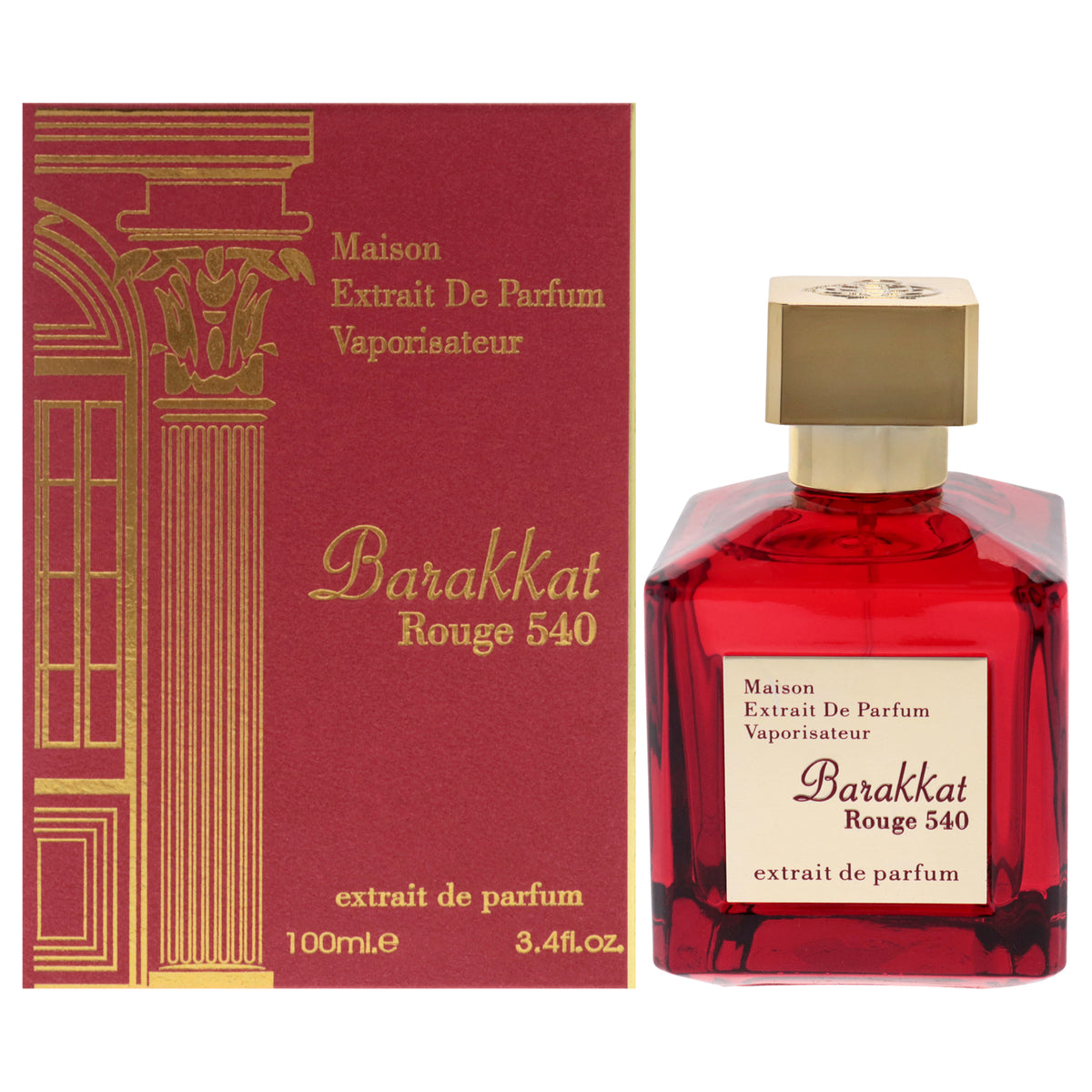 Maison Alhambra Barakkat Rouge 540 Women's Extrait De Parfum 3.4 FL OZ | 100 ML