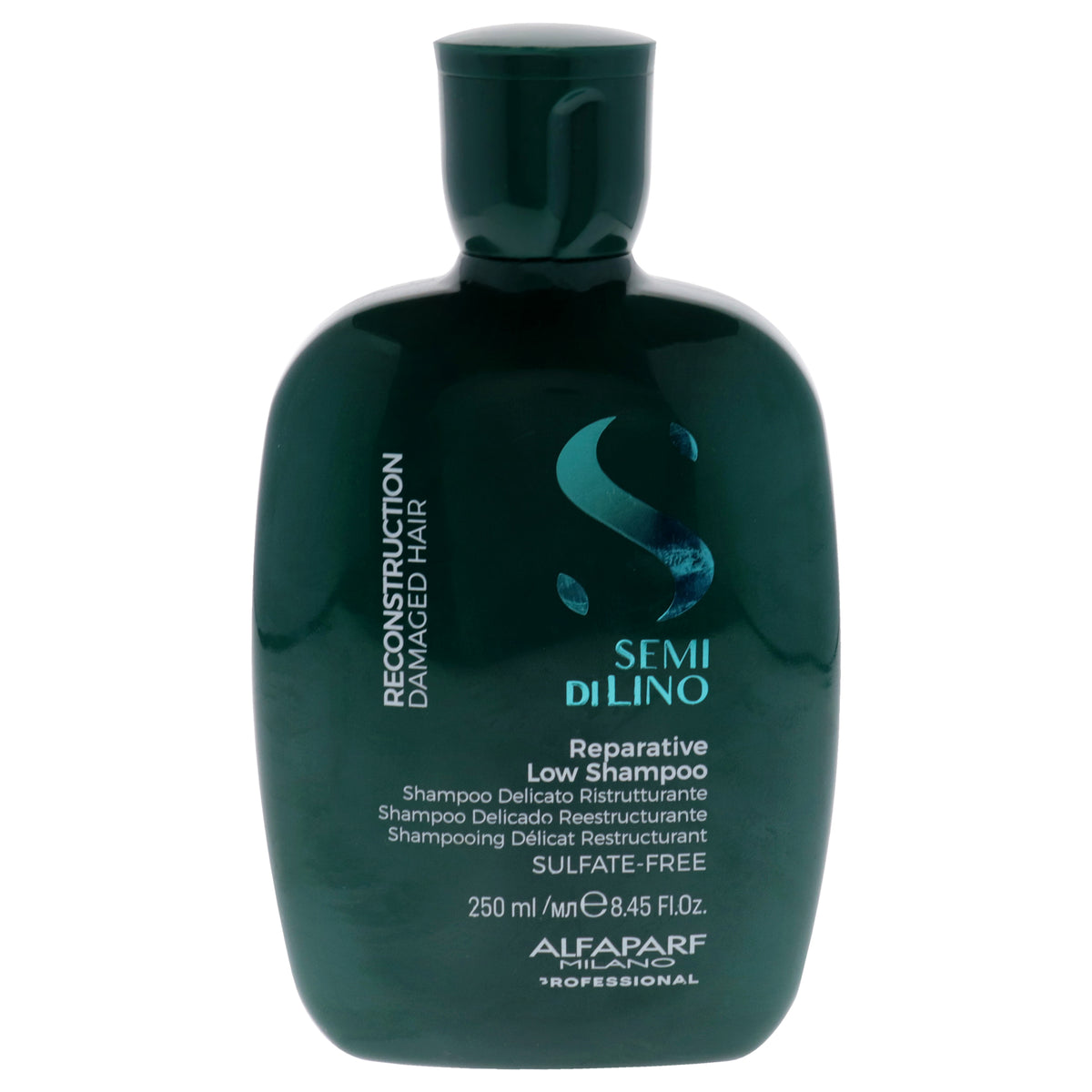 Alfaparf Milano Semi Di Lino Reconstruction Reparative Low Shampoo Unisex Shampoos 8.45 FL OZ | 250 ML