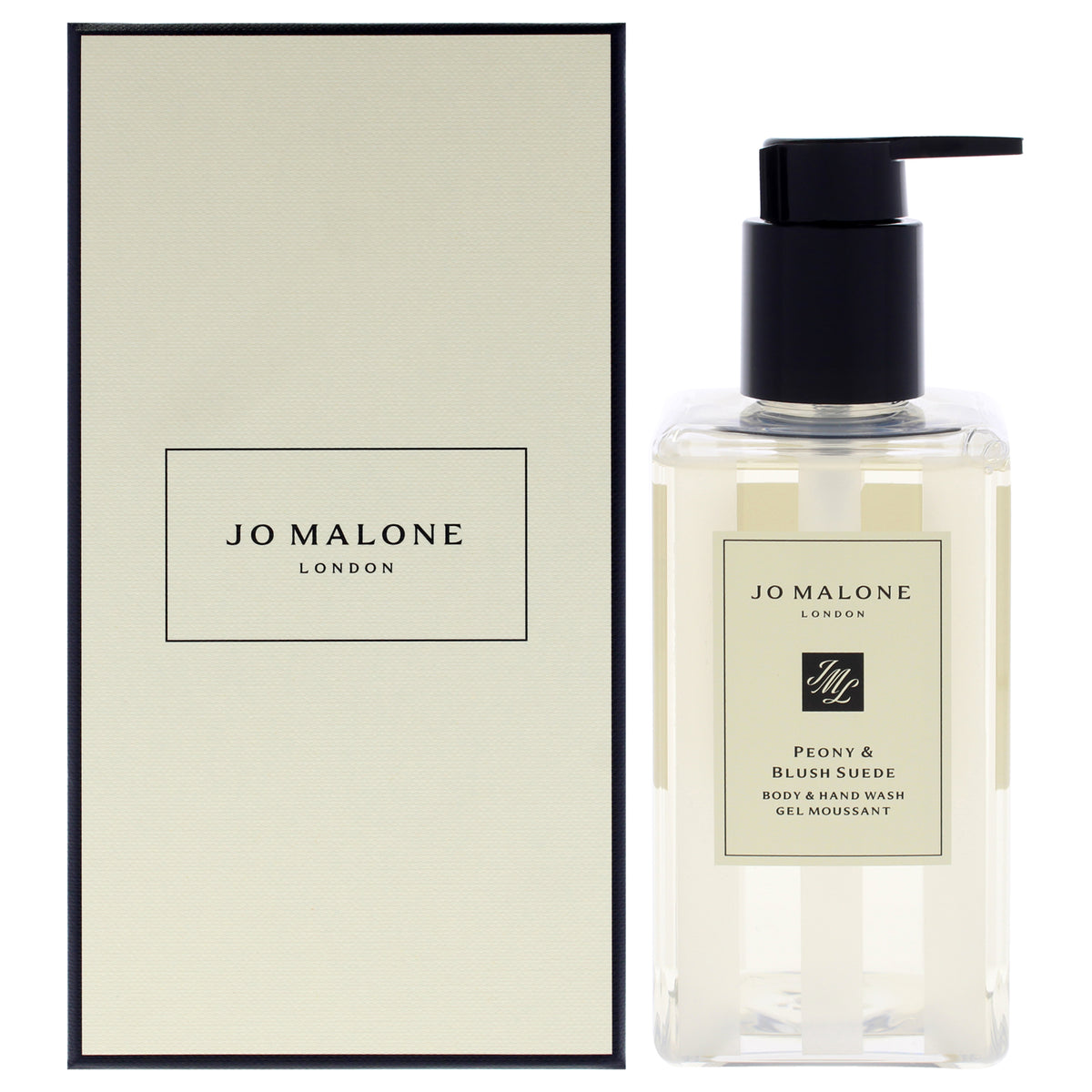 Jo Malone Peony and Blush Suede Body and Hand Wash Unisex Body Washes 8.3 FL OZ | 250 ML