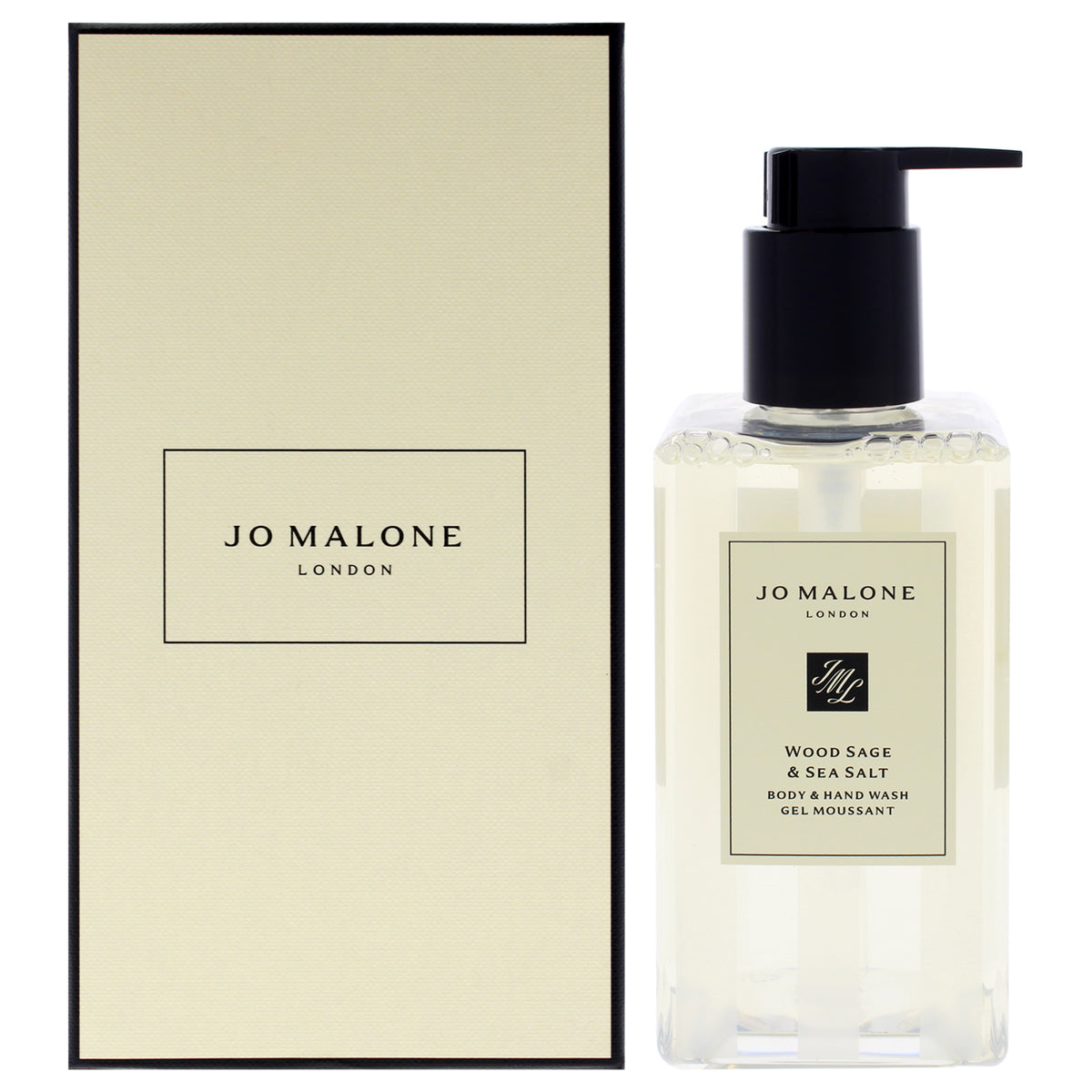 Jo Malone Wood Sage and Sea Salt Body and Hand Wash Unisex Body Washes 8.3 FL OZ | 245 ML