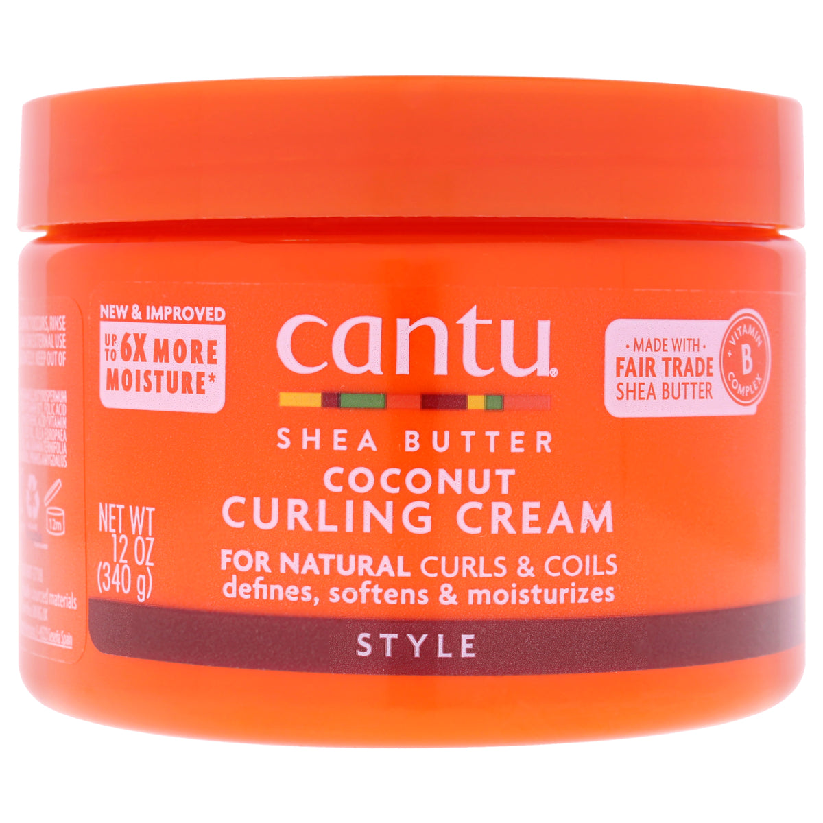 Cantu Shea Butter Coconut Curling Cream Unisex Creams & Lotions 12 OZ | 355 ML