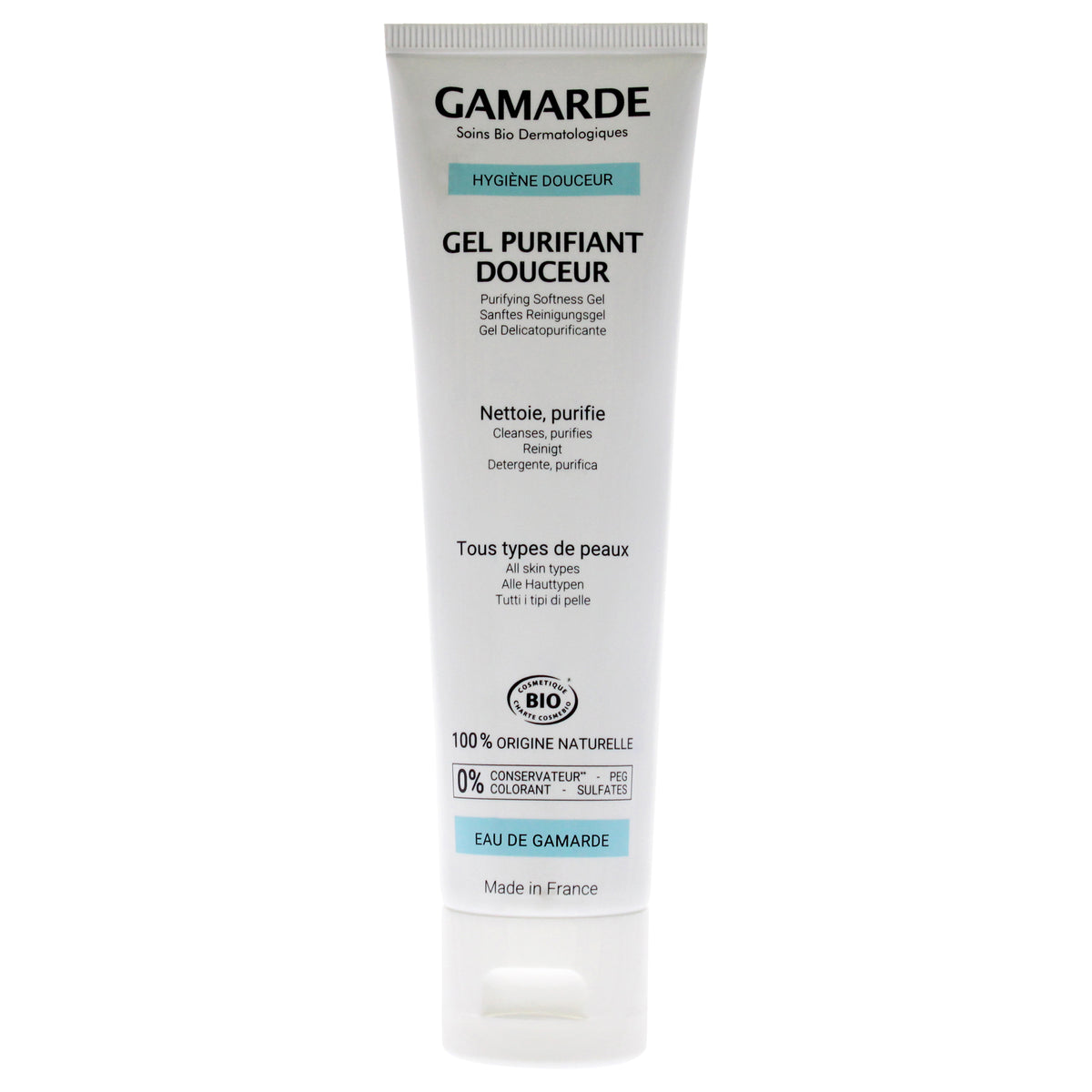 Gamarde Purifying Softness Gel Women's Face Cleansers 3.38 FL OZ | 100 ML