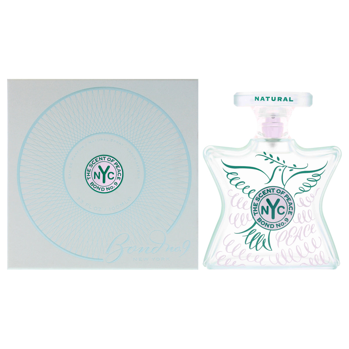 Bond No. 9 The Scent of Peace Natural for Men's Eau de Parfum 3.3 FL OZ | 100 ML