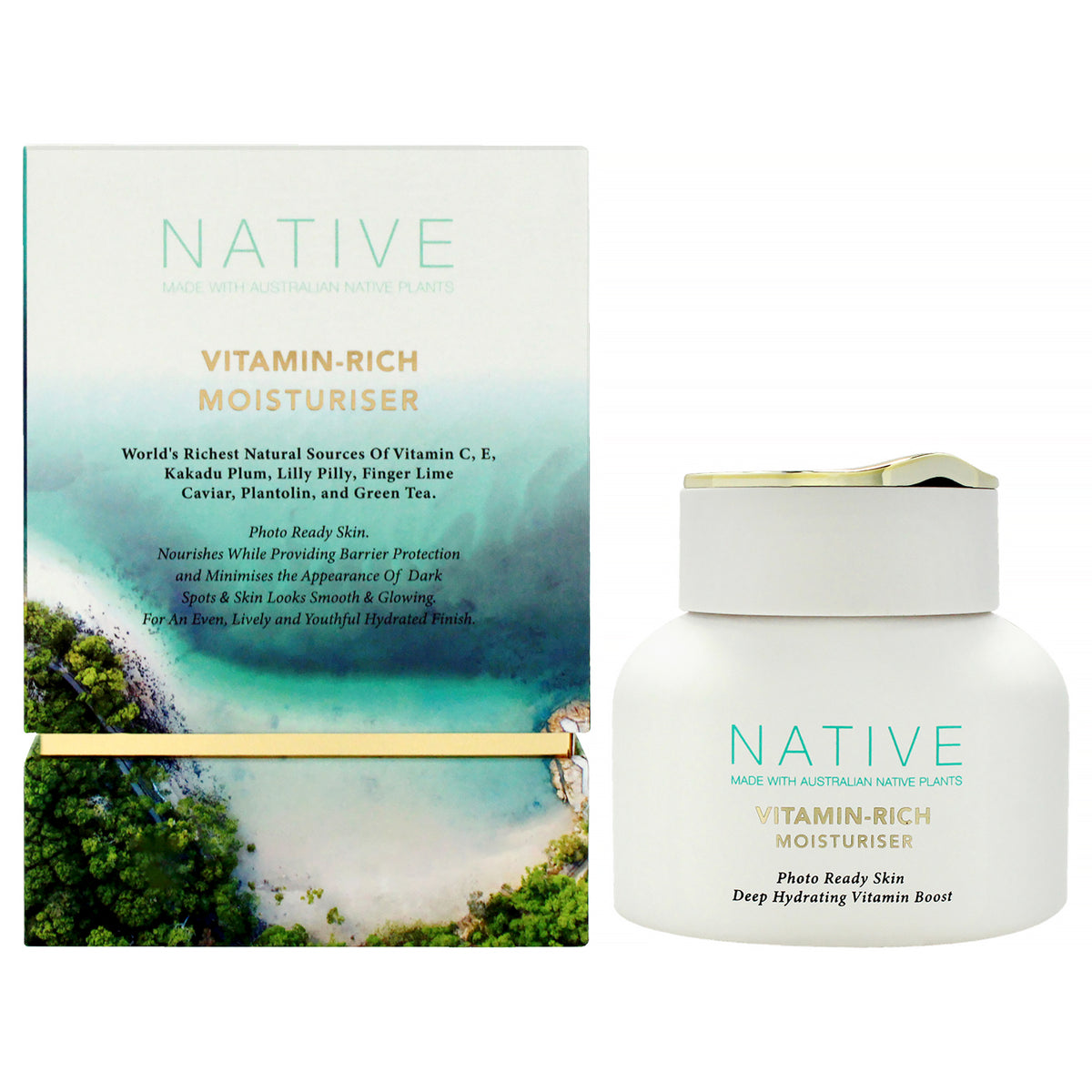 Klara Native Vitamin Rich Moisturiser for Women's Face Creams & Moisturizers 1.69 FL OZ | 50 ML