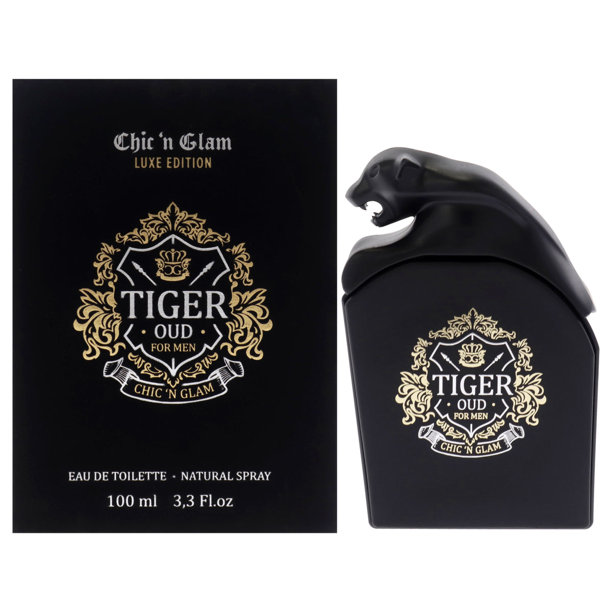 Chic N Glam Tiger Oud - Luxe Edition Men's Eau de Toilette 3.3 FL OZ | 100 ML