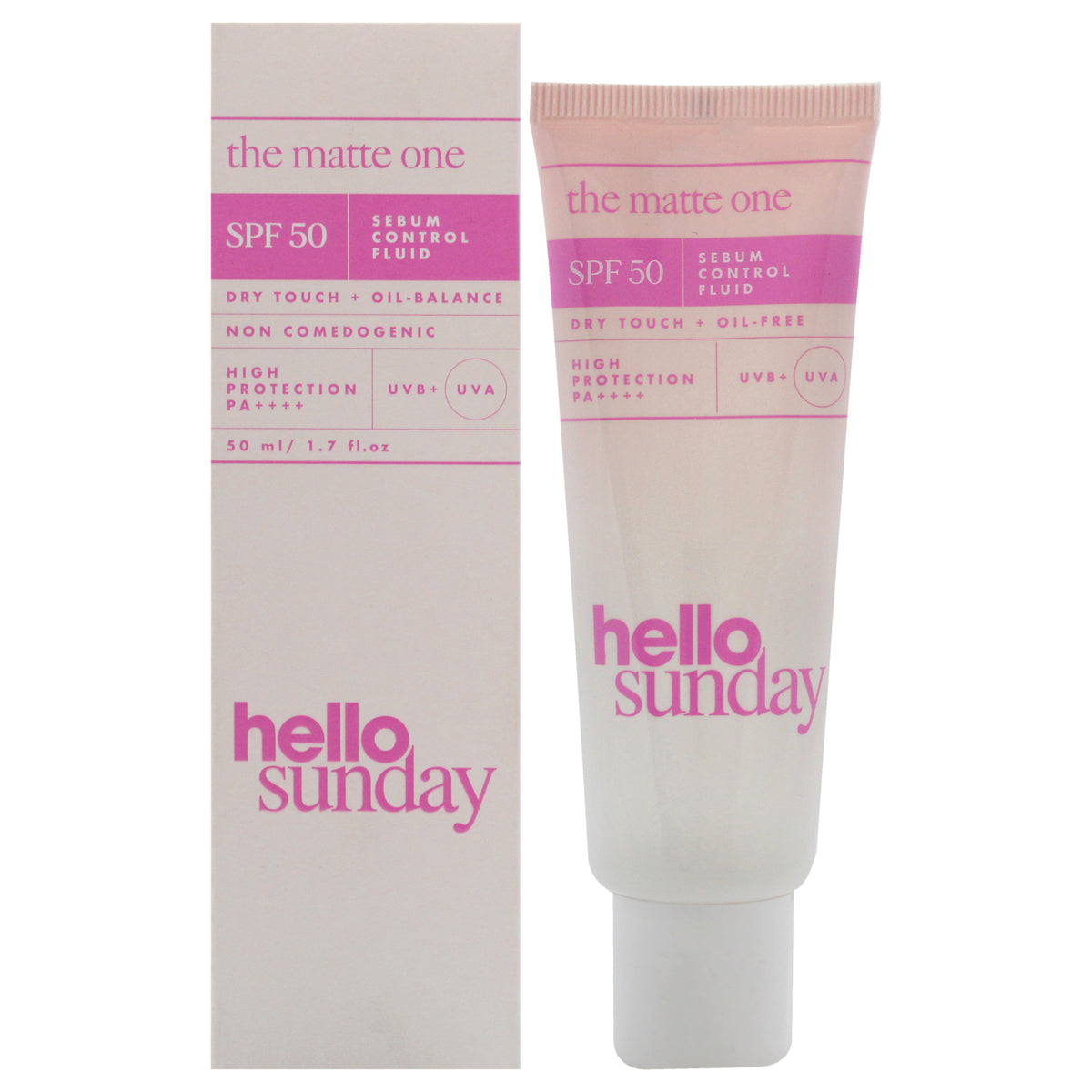 Hello Sunday The Matte One Sebum Control Fluid SPF 50 Unisex Facial SPF 1.7 FL OZ | 50 ML