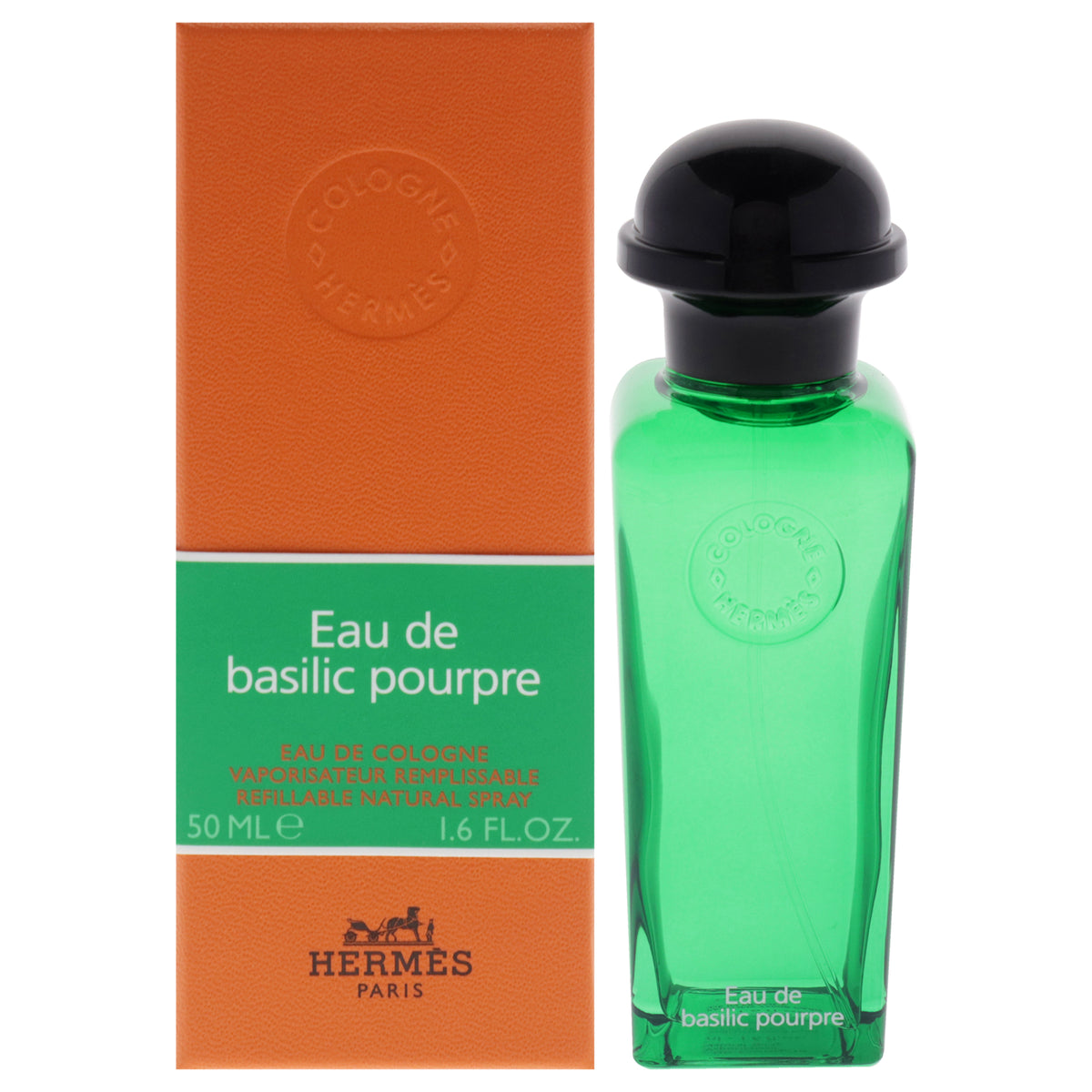 Hermes Eau de Basilic Pourpre Women's Cologne (Refillable) 1.6 FL OZ | 47 ML