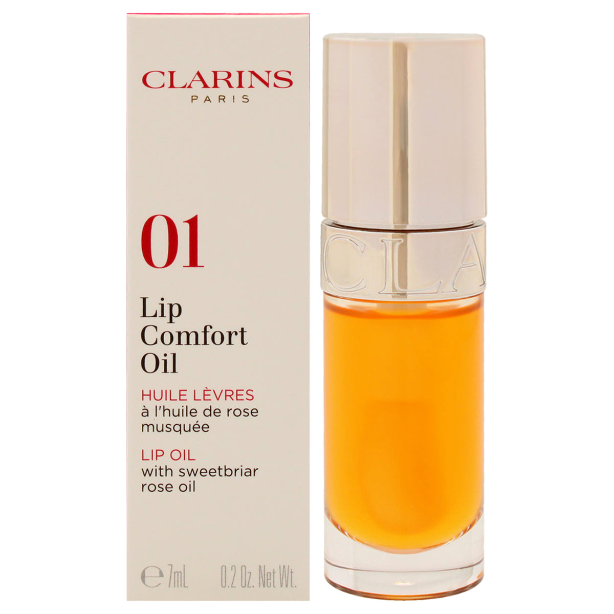 Clarins Lip Comfort Oil - 01 Honey Women's Lip Glosses 0.2 FL OZ | 6 ML