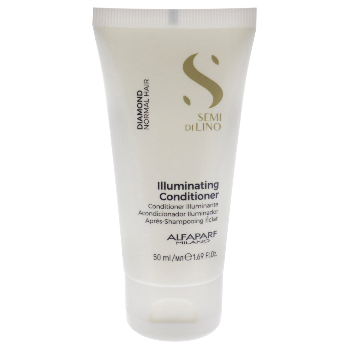 Alfaparf Milano Semi Di Lino Diamond Illuminating Conditioner Unisex Conditioners 1.69 FL OZ | 50 ML