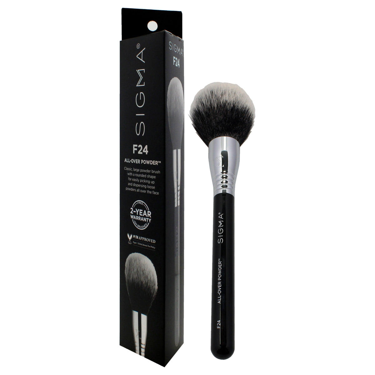 SIGMA All Over Powder Brush - F24 | Women's | Multiuse Brushes