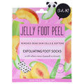 Oh K! Jelly Foot Peel - Aloe Vera and Peach Unisex Foot Masks