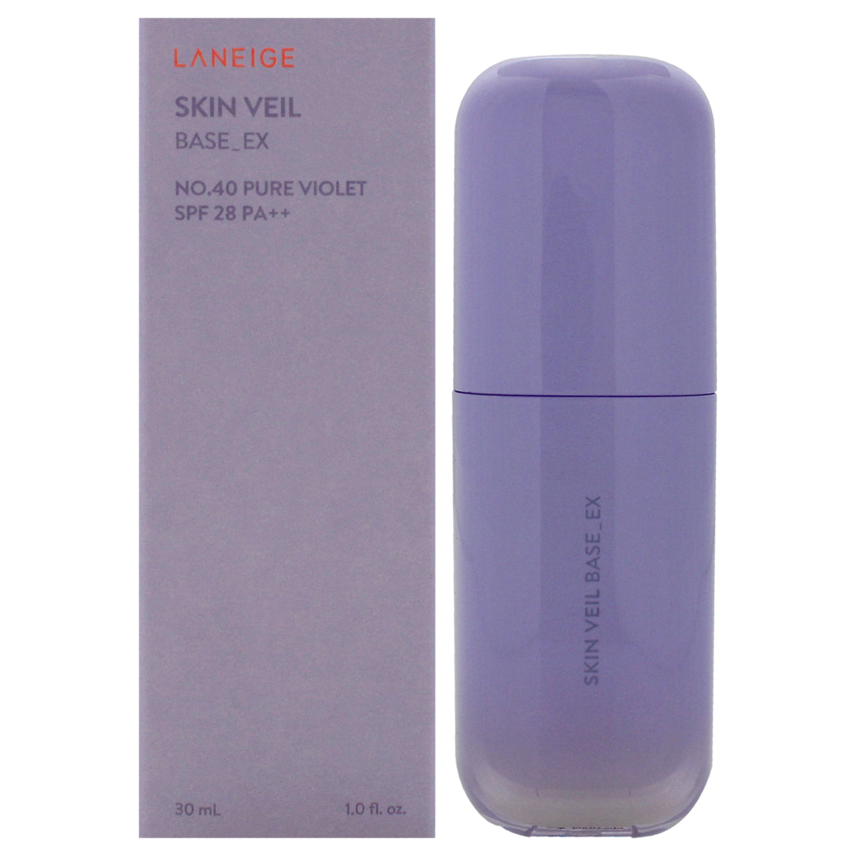 Laneige Skin Veil Base Ex No. 40 Pure Violet SPF 28 PA Plus Women's Makeup Sets 1 FL OZ | 30 ML
