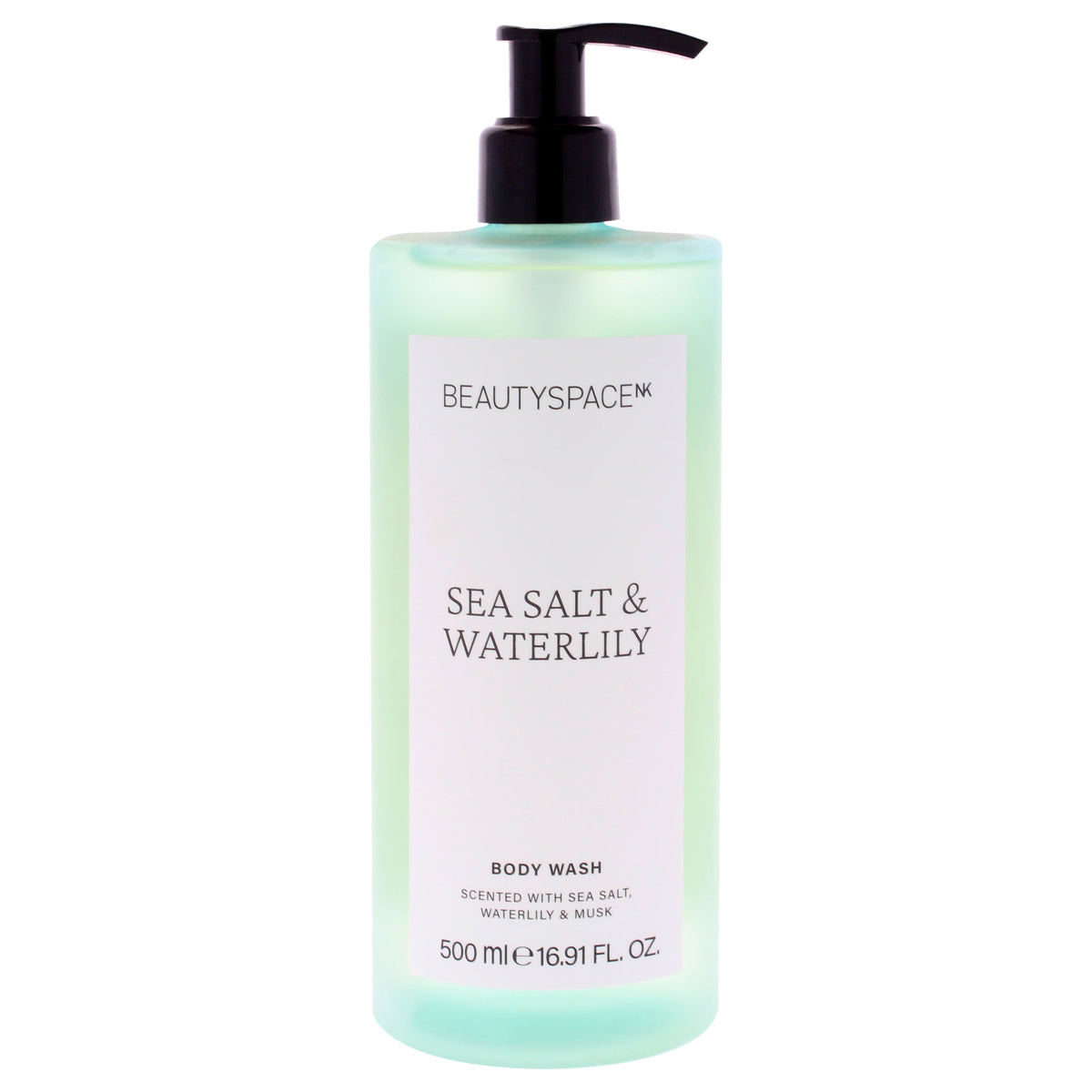 BeautySpace Beauty Space Body Wash - Sea Salt and Waterlily Unisex Body Washes 16.91 FL OZ | 500 ML