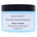 BeautySpace Beauty Space Body Scrub - Sea Salt and Waterlily Unisex Body Scrubs 14.63 OZ | 433 ML
